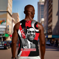 Stokely Carmichael Men Tank Top Abstract Design Black Power Text Civil Rights Activist - Wonder Print Shop