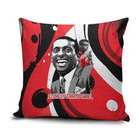 Stokely Carmichael Pillow Cover Abstract Design Black Power Text Civil Rights Activist - Wonder Print Shop