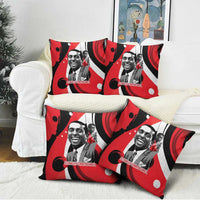Stokely Carmichael Pillow Cover Abstract Design Black Power Text Civil Rights Activist - Wonder Print Shop