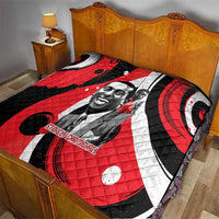 Stokely Carmichael Quilt Abstract Design Black Power Text Civil Rights Activist - Wonder Print Shop