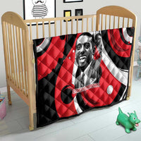 Stokely Carmichael Quilt Abstract Design Black Power Text Civil Rights Activist - Wonder Print Shop