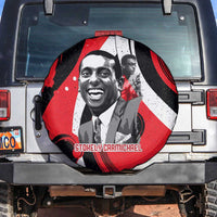 Stokely Carmichael Spare Tire Cover Abstract Design Black Power Text Civil Rights Activist - Wonder Print Shop