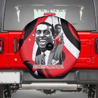Stokely Carmichael Spare Tire Cover Abstract Design Black Power Text Civil Rights Activist - Wonder Print Shop