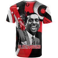 Stokely Carmichael T shirt Abstract Design Black Power Text Civil Rights Activist - Wonder Print Shop