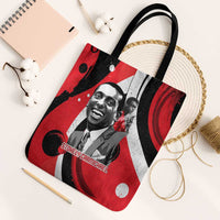 Stokely Carmichael Tote Bag Abstract Design Black Power Text Civil Rights Activist - Wonder Print Shop