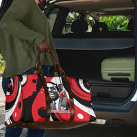 Stokely Carmichael Travel Bag Abstract Design Black Power Text Civil Rights Activist - Wonder Print Shop
