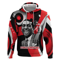 Stokely Carmichael Zip Hoodie Abstract Design Black Power Text Civil Rights Activist - Wonder Print Shop