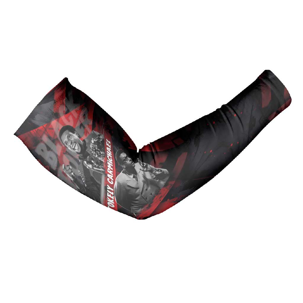 Stokely Carmichael Arm Sleeves Graphic Design Black Power Quote Powerful Speech Civil Rights - Wonder Print Shop