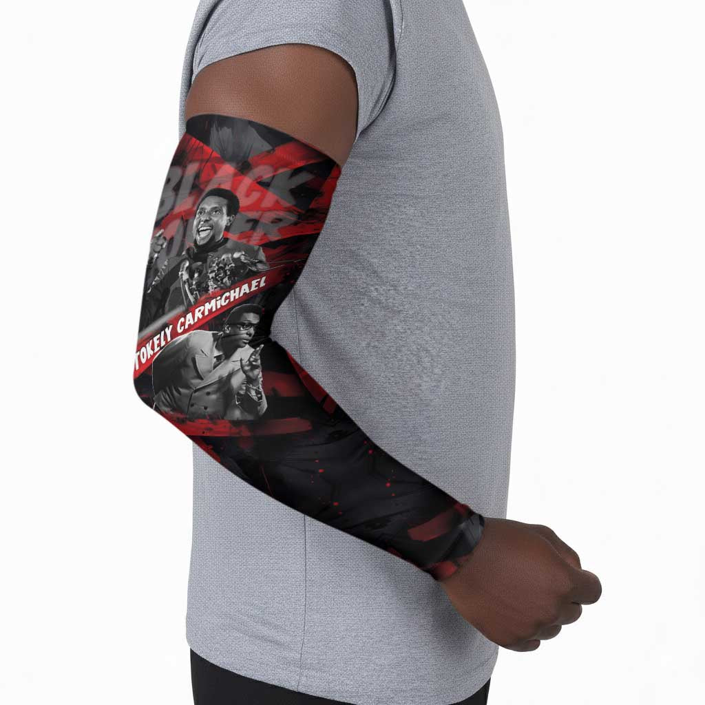 Stokely Carmichael Arm Sleeves Graphic Design Black Power Quote Powerful Speech Civil Rights - Wonder Print Shop