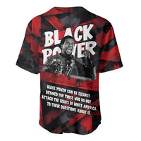 Stokely Carmichael Baseball Jersey Graphic Design Black Power Quote Powerful Speech Civil Rights - Wonder Print Shop