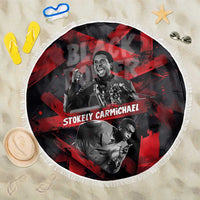 Stokely Carmichael Beach Blanket Graphic Design Black Power Quote Powerful Speech Civil Rights - Wonder Print Shop