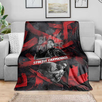 Stokely Carmichael Blanket Graphic Design Black Power Quote Powerful Speech Civil Rights - Wonder Print Shop