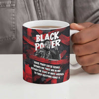 Stokely Carmichael Ceramic Mug Graphic Design Black Power Quote Powerful Speech Civil Rights - Wonder Print Shop