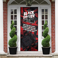 Stokely Carmichael Door Cover Graphic Design Black Power Quote Powerful Speech Civil Rights - Wonder Print Shop