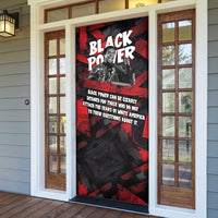 Stokely Carmichael Door Cover Graphic Design Black Power Quote Powerful Speech Civil Rights - Wonder Print Shop