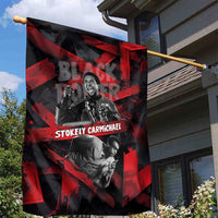 Stokely Carmichael Garden Flag Graphic Design Black Power Quote Powerful Speech Civil Rights - Wonder Print Shop