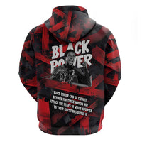 Stokely Carmichael Hoodie Graphic Design Black Power Quote Powerful Speech Civil Rights - Wonder Print Shop