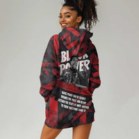 Stokely Carmichael Hoodie Dress Graphic Design Black Power Quote Powerful Speech Civil Rights - Wonder Print Shop