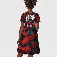 Stokely Carmichael Kid Short Sleeve Dress Graphic Design Black Power Quote Powerful Speech Civil Rights - Wonder Print Shop