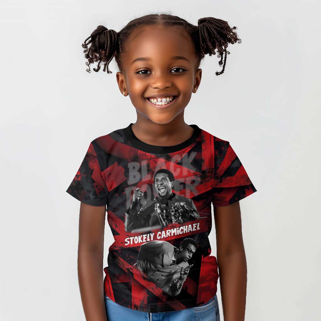 Stokely Carmichael Kid T shirt Graphic Design Black Power Quote Powerful Speech Civil Rights - Wonder Print Shop