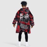 Stokely Carmichael Kid Wearable Blanket Hoodie Graphic Design Black Power Quote Powerful Speech Civil Rights - Wonder Print Shop