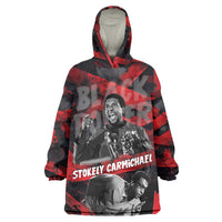 Stokely Carmichael Kid Wearable Blanket Hoodie Graphic Design Black Power Quote Powerful Speech Civil Rights - Wonder Print Shop