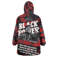 Stokely Carmichael Kid Wearable Blanket Hoodie Graphic Design Black Power Quote Powerful Speech Civil Rights - Wonder Print Shop