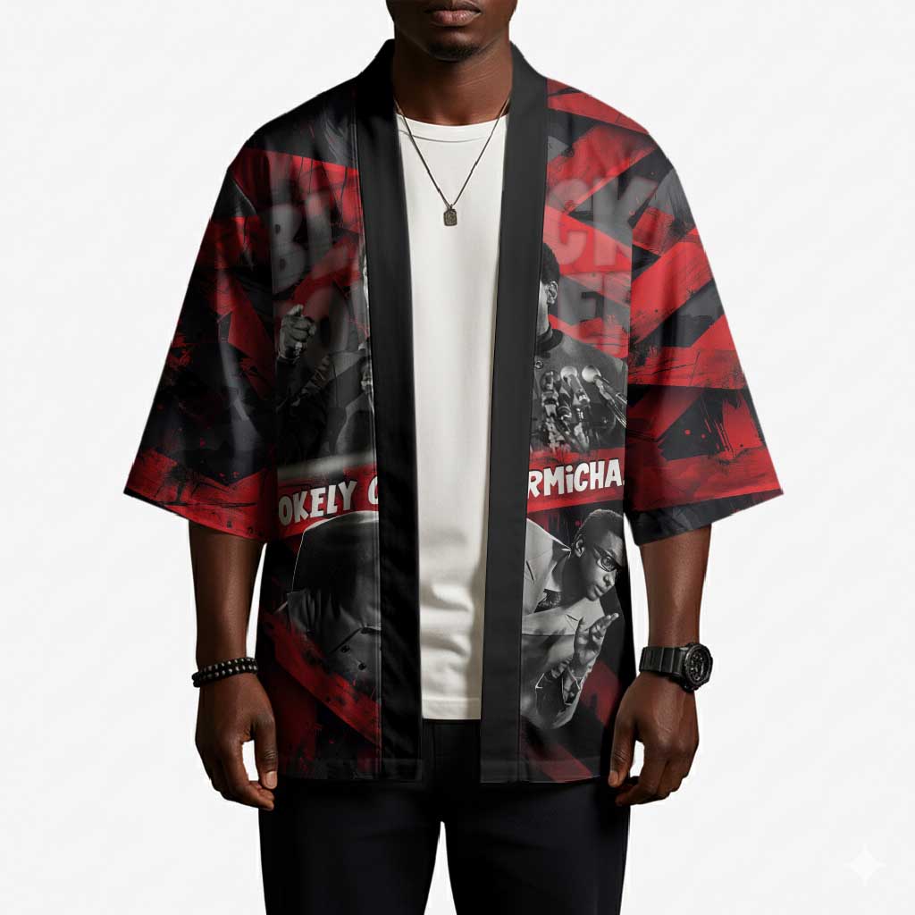 Stokely Carmichael Kimono Graphic Design Black Power Quote Powerful Speech Civil Rights - Wonder Print Shop