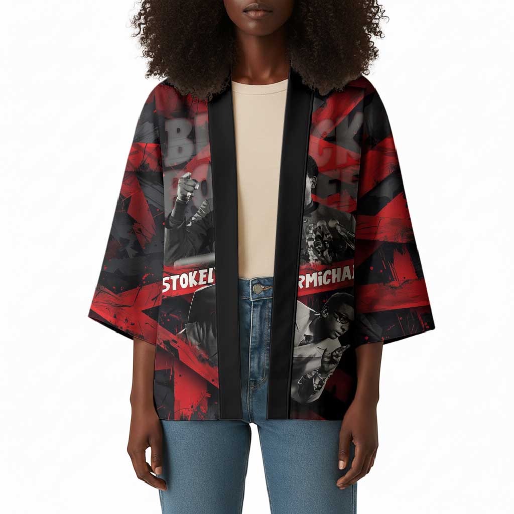 Stokely Carmichael Kimono Graphic Design Black Power Quote Powerful Speech Civil Rights - Wonder Print Shop