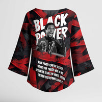 Stokely Carmichael Kimono Sleeve Blouse Graphic Design Black Power Quote Powerful Speech Civil Rights - Wonder Print Shop