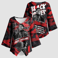 Stokely Carmichael Kimono Sleeve Blouse Graphic Design Black Power Quote Powerful Speech Civil Rights - Wonder Print Shop