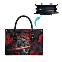 Stokely Carmichael Leather Bag Graphic Design Black Power Quote Powerful Speech Civil Rights - Wonder Print Shop