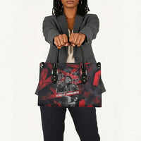 Stokely Carmichael Leather Bag Graphic Design Black Power Quote Powerful Speech Civil Rights - Wonder Print Shop
