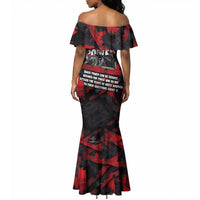 Stokely Carmichael Mermaid Dress Graphic Design Black Power Quote Powerful Speech Civil Rights - Wonder Print Shop