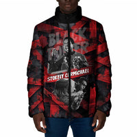 Stokely Carmichael Padded Jacket Graphic Design Black Power Quote Powerful Speech Civil Rights - Wonder Print Shop