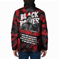 Stokely Carmichael Padded Jacket Graphic Design Black Power Quote Powerful Speech Civil Rights - Wonder Print Shop