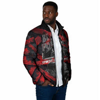 Stokely Carmichael Padded Jacket Graphic Design Black Power Quote Powerful Speech Civil Rights - Wonder Print Shop