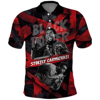 Stokely Carmichael Polo Shirt Graphic Design Black Power Quote Powerful Speech Civil Rights - Wonder Print Shop
