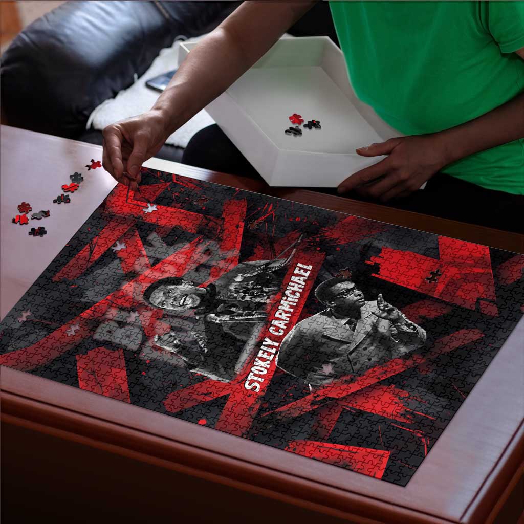 Stokely Carmichael Puzzle Graphic Design Black Power Quote Powerful Speech Civil Rights - Wonder Print Shop