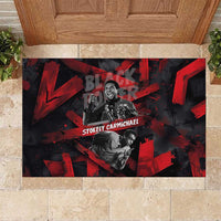 Stokely Carmichael Rubber Doormat Graphic Design Black Power Quote Powerful Speech Civil Rights - Wonder Print Shop
