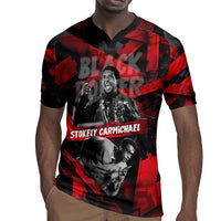 Stokely Carmichael Rugby Jersey Graphic Design Black Power Quote Powerful Speech Civil Rights - Wonder Print Shop