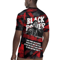 Stokely Carmichael Rugby Jersey Graphic Design Black Power Quote Powerful Speech Civil Rights - Wonder Print Shop