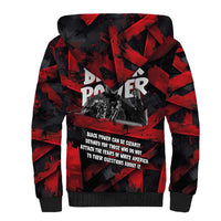 Stokely Carmichael Sherpa Hoodie Graphic Design Black Power Quote Powerful Speech Civil Rights - Wonder Print Shop