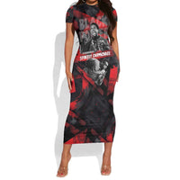 Stokely Carmichael Short Sleeve Bodycon Dress Graphic Design Black Power Quote Powerful Speech Civil Rights - Wonder Print Shop