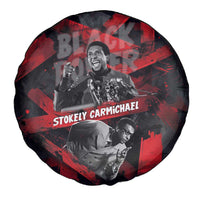 Stokely Carmichael Spare Tire Cover Graphic Design Black Power Quote Powerful Speech Civil Rights - Wonder Print Shop