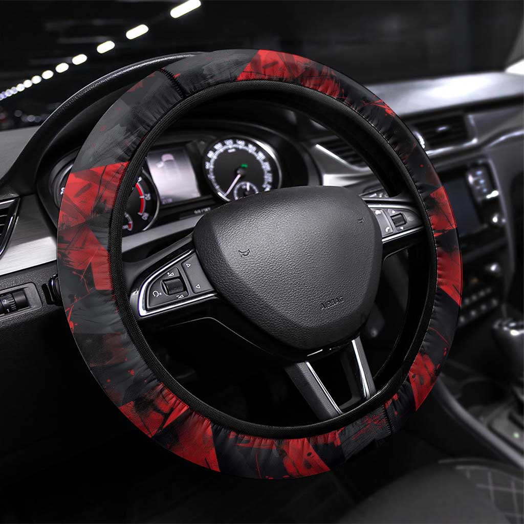 Stokely Carmichael Steering Wheel Cover Graphic Design Black Power Quote Powerful Speech Civil Rights - Wonder Print Shop