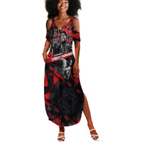 Stokely Carmichael Summer Maxi Dress Graphic Design Black Power Quote Powerful Speech Civil Rights - Wonder Print Shop
