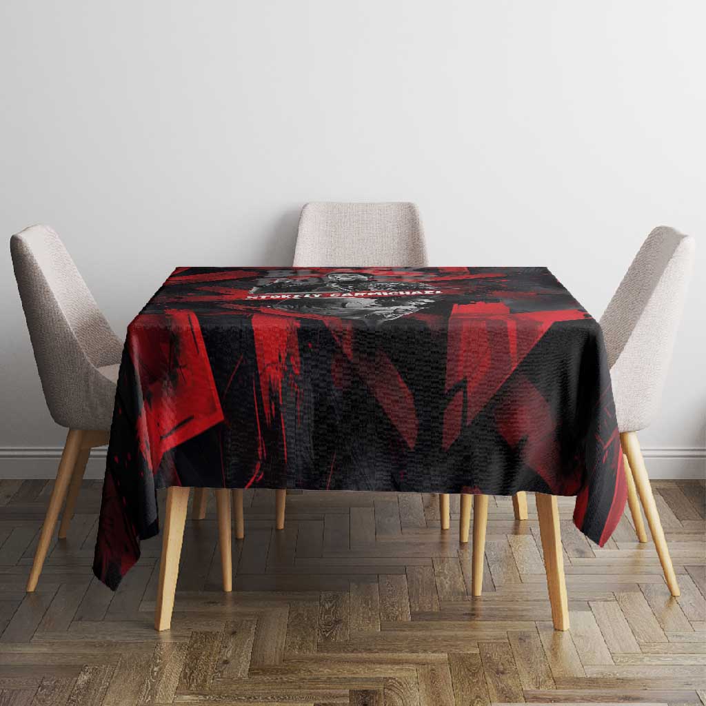 Stokely Carmichael Tablecloth Graphic Design Black Power Quote Powerful Speech Civil Rights - Wonder Print Shop