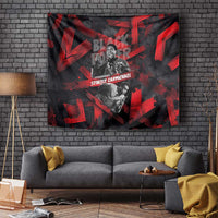Stokely Carmichael Tapestry Graphic Design Black Power Quote Powerful Speech Civil Rights - Wonder Print Shop