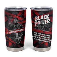 Stokely Carmichael Tumbler Cup Graphic Design Black Power Quote Powerful Speech Civil Rights - Wonder Print Shop
